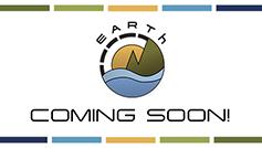 EARTh Center Logo with Coming Soon! text