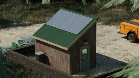 solar cabin 1