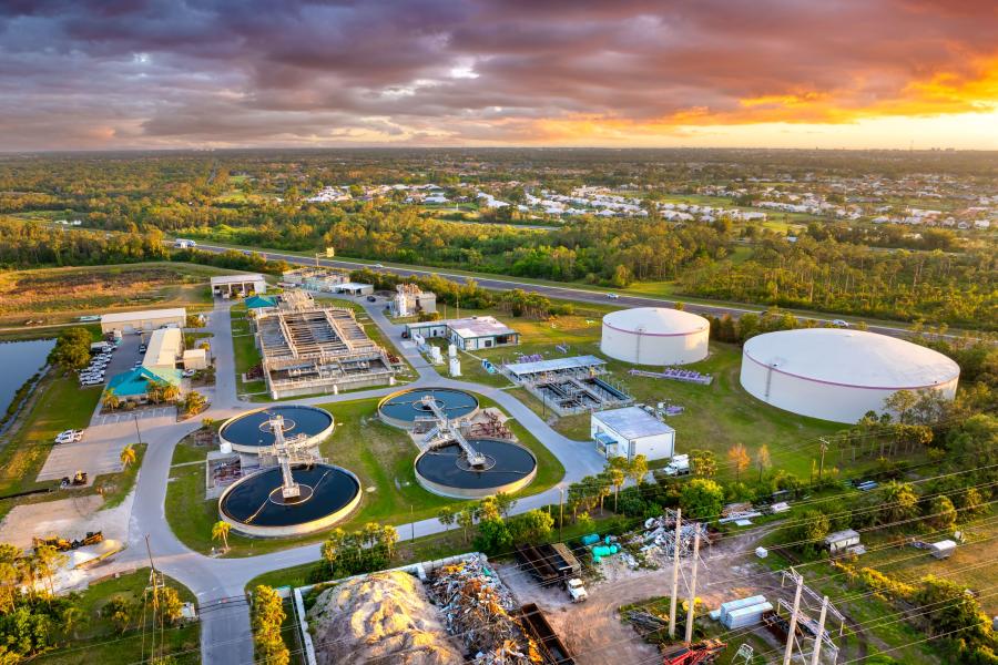 wastewater treatment facility